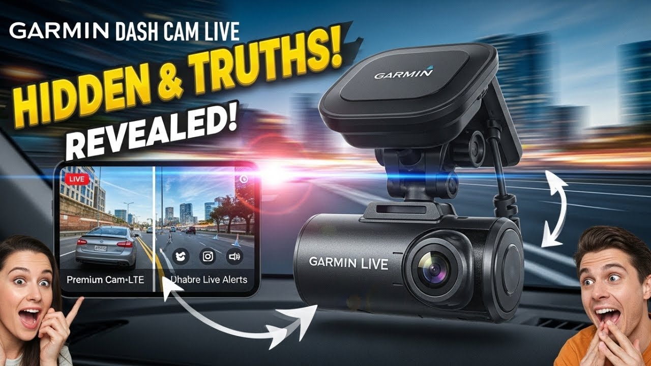 Обзор Garmin Dash Cam Live 2025: просмотр в реальном времени, оповещения и производительность LTE