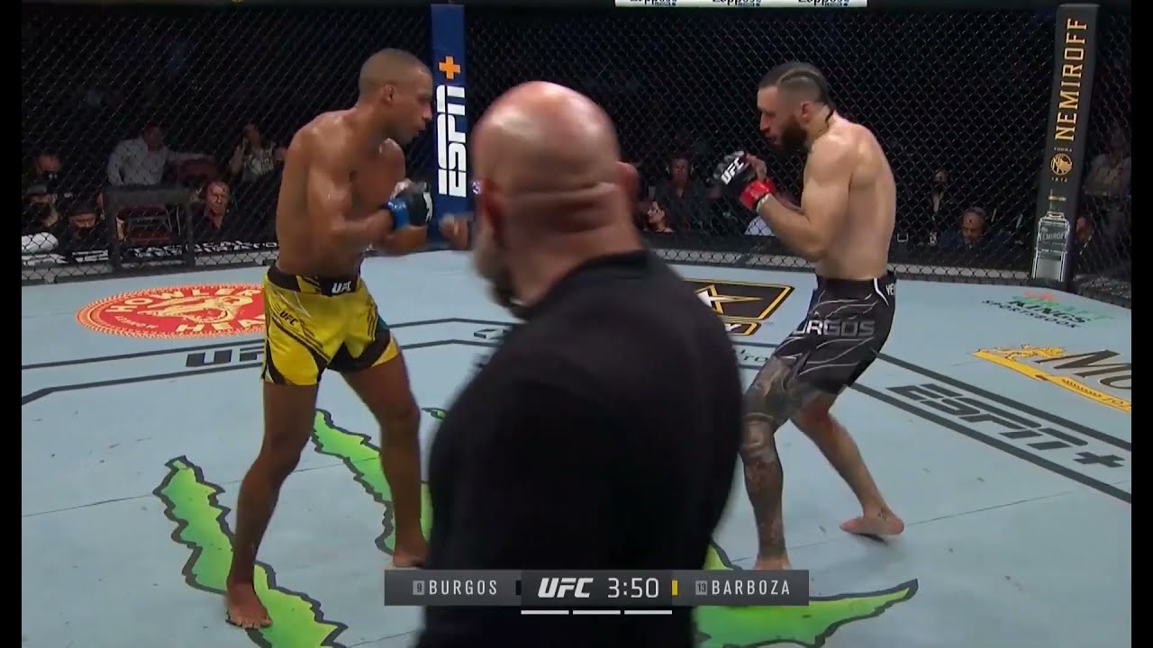 Edson Barboza Crazy Delayed Knockout