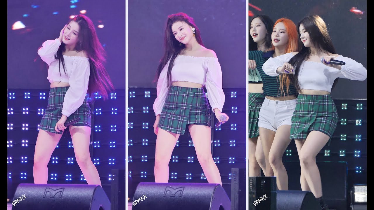 190805 안무 실수하는.. MOMOLAND, NANCY - BAAM (4K 모모랜드, 낸시, 배엠 @걸스카우트 국제야영) 직캠 FANCAM by SPHiNX