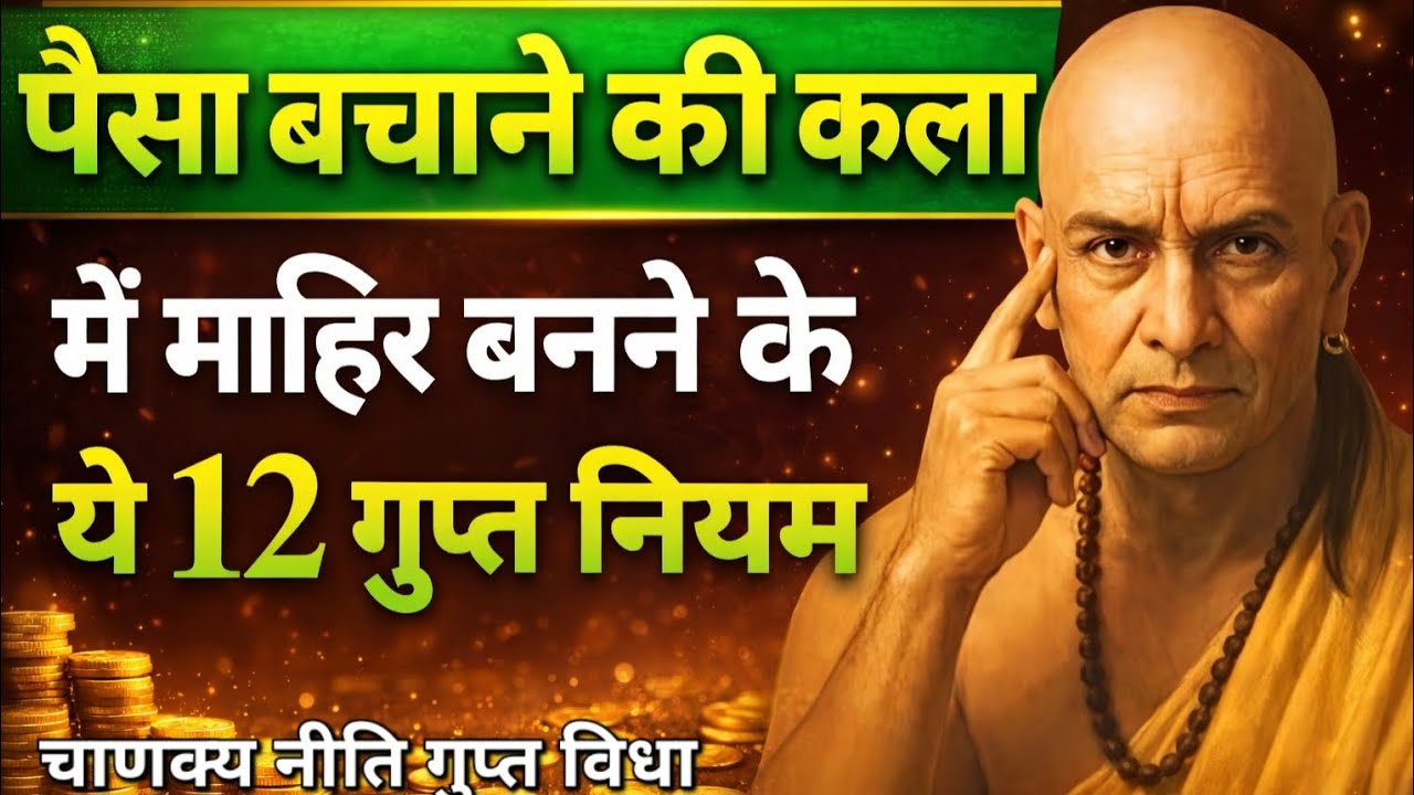 कम सैलरी वालों के लिए 12 धन सूत्र | चाणक्य के धन रहस्य| Chanakya Niti Money Strategy