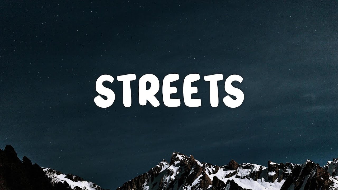 Doja Cat - Streets (Lyrics)