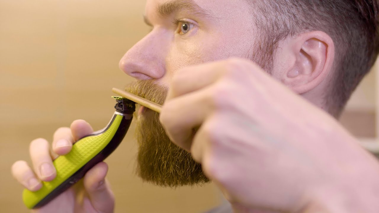 Bart zuhause schneiden Tutorial | OneBlade-Test Face & Body Kit