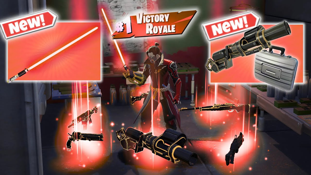 ALL NEW EXOTIC GUNS IN FORTNITE (NEW! Fortnite Chapter 6 Season 2)