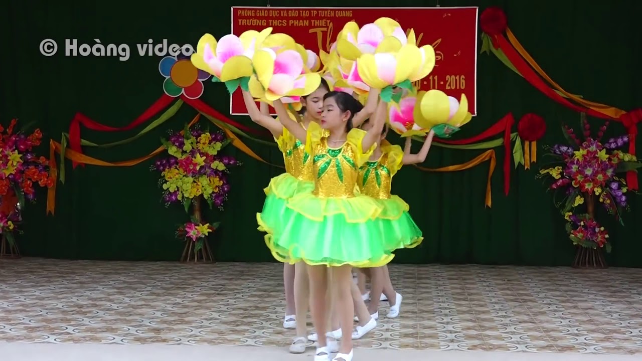 Múa  Thầy cô là tất cả   Chi đội 6A Trường THCS Phan Thiết tp  Tuyên Quang