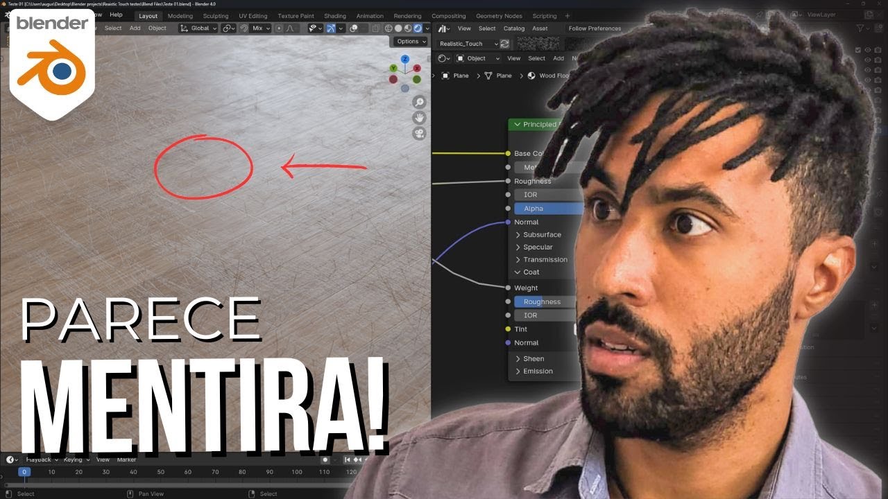 O Segredo do Fotorealismo que ESCONDERAM de você! - Surface Imperfections