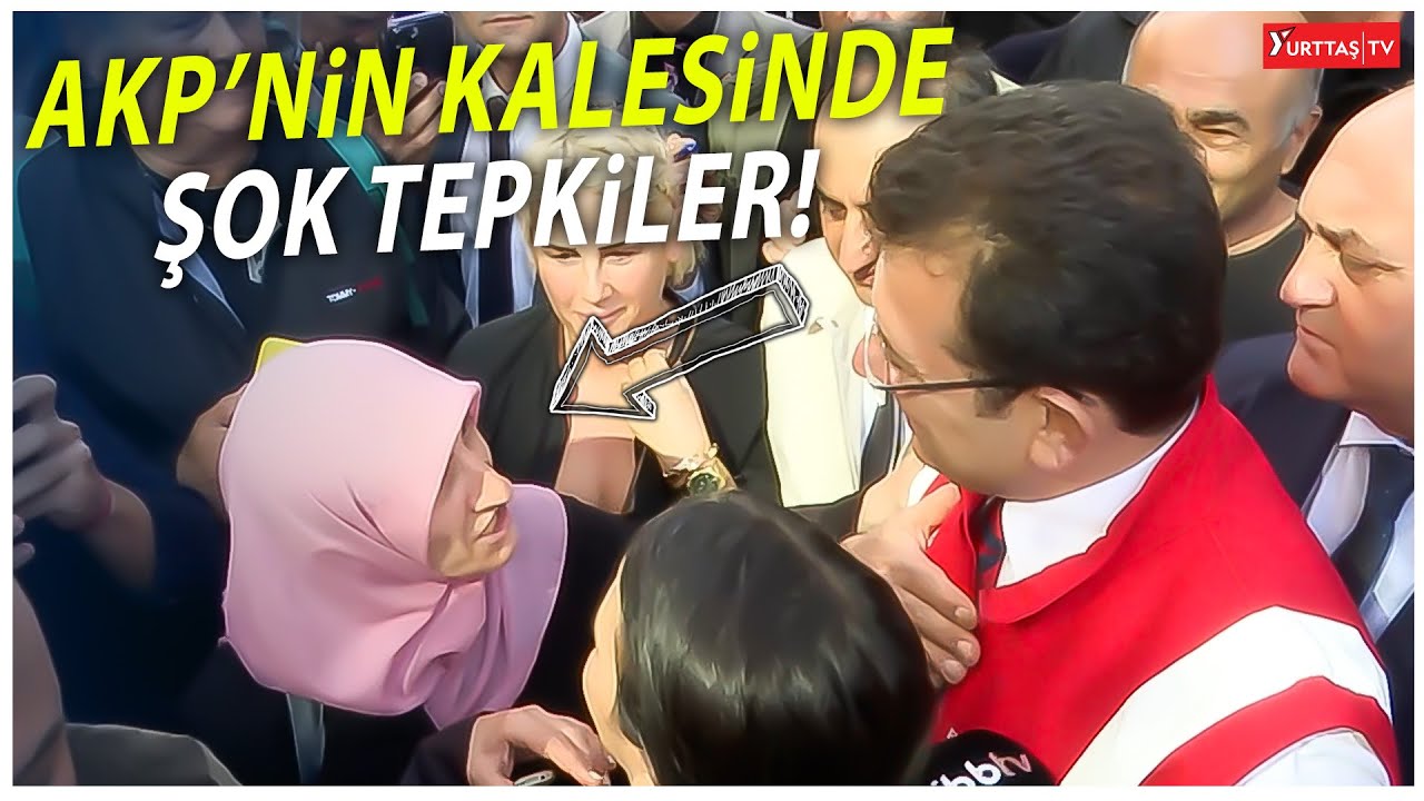 AKP'nin kalesi Ümraniye'de Ekrem İmamoğlu'na şok tepkiler! 