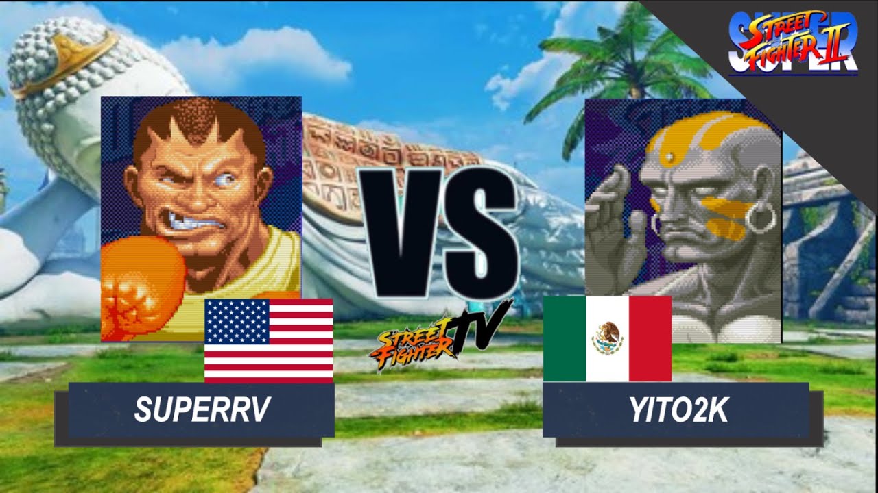 Super Street Fighter 2 - SuperRV vs Yito2k.