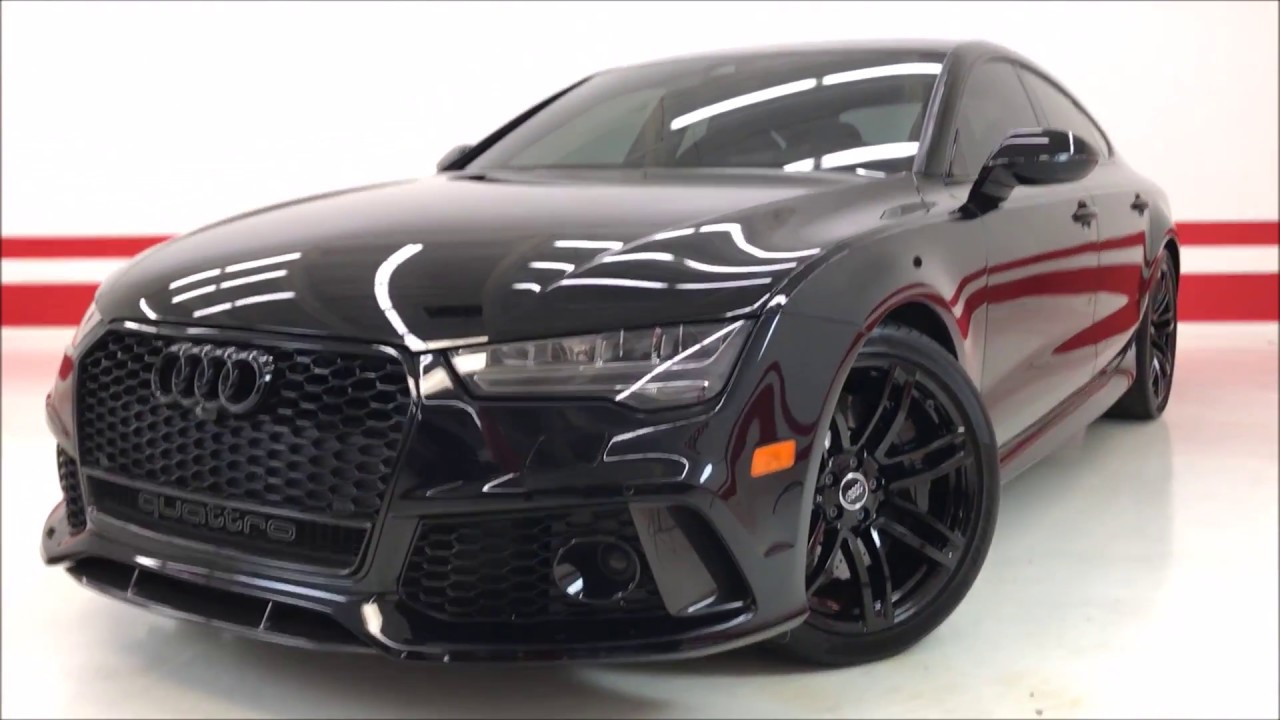 2016 Audi RS7 Prestige ($118K MSRP) - CUSTOM BLACK OUT PACKAGE