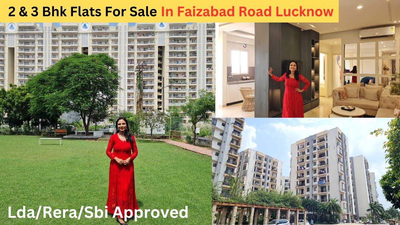 2 & 3 Bhk Ready To Move Flats For Sale In Faizabad Road Lucknow | Omega Windsor Green @SimplyShilpi