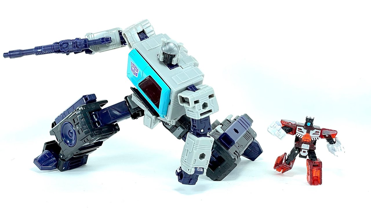 Transformers SHATTERED GLASS Blaster & Rewind Chefatron Review