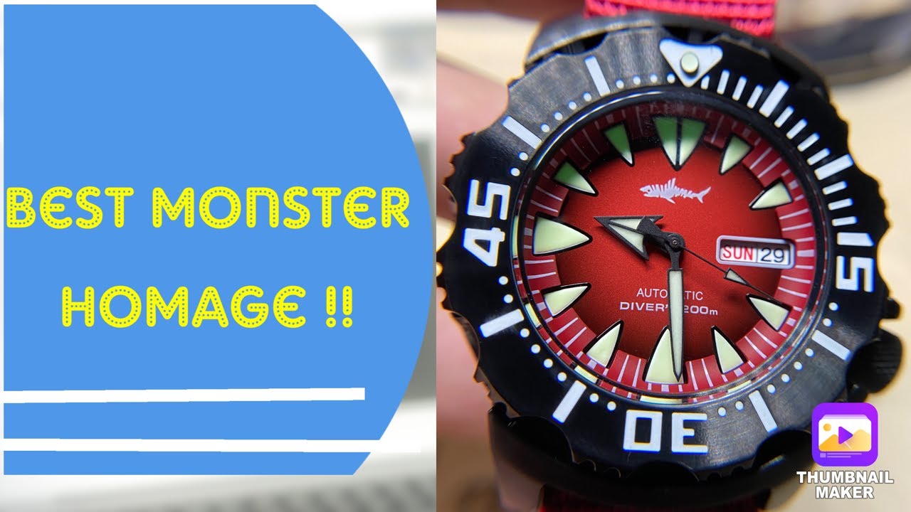 Heimdallr Sharkey PVD Red Dial Monster Unboxing & Review
