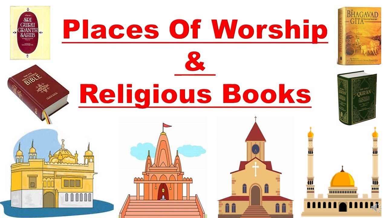Places of Worship & Religious Books I  Religion and holy books | knowledge about Religion & Gods