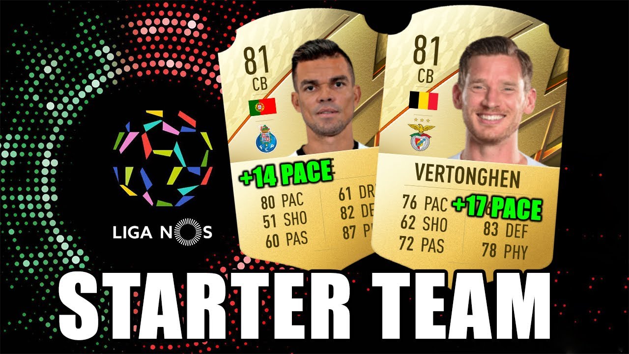 FIFA 22 LIGA NOS BEST STARTER TEAM SQUAD BUILDER!!!
