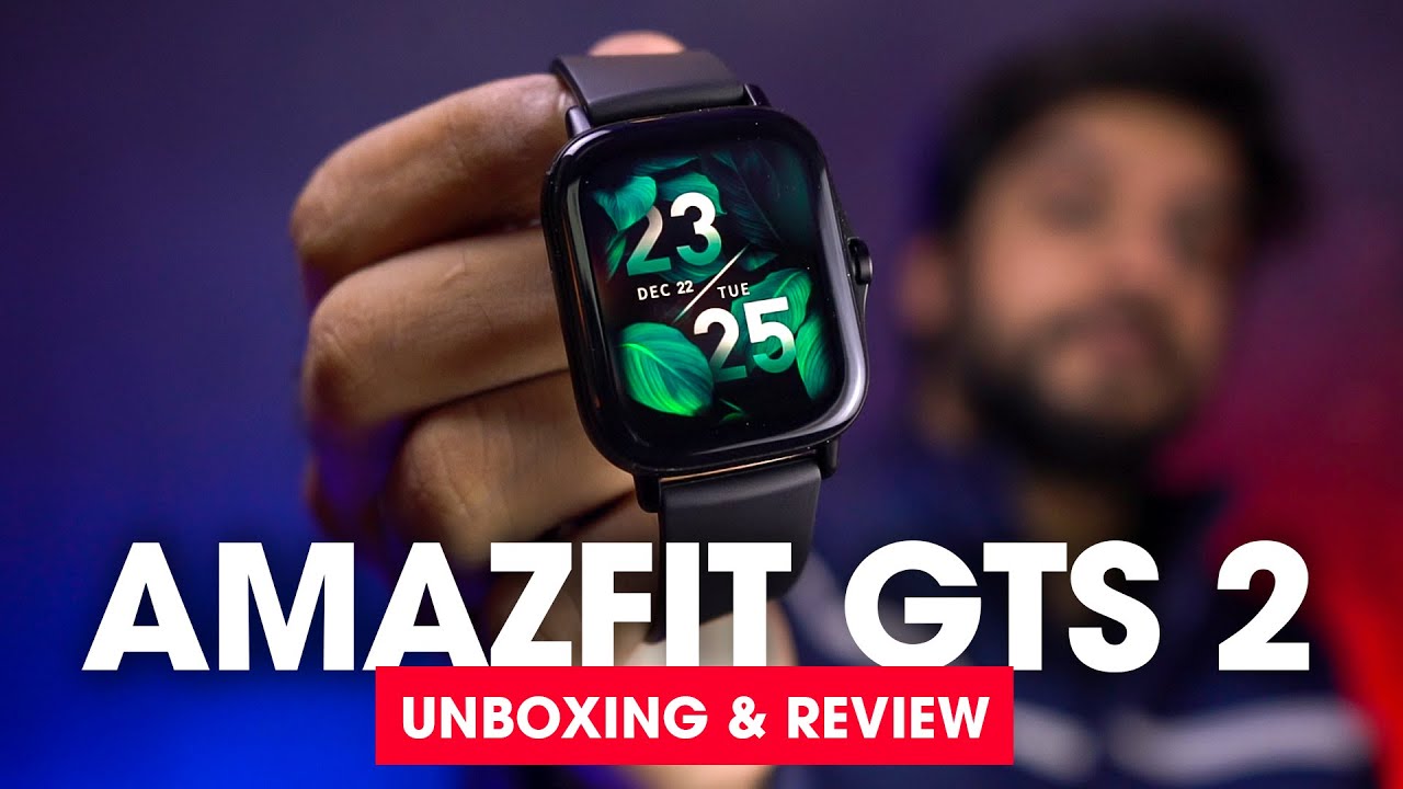 Amazfit GTS 2 Unboxing & Review ⚡ Best Smartwatch with Bluetooth Calling Function (Hindi)