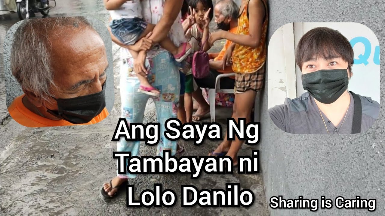 Ang Saya Ng Tambayan Ni Lolo Danilo ( Sharing is Caring ) l Dan Arvesu