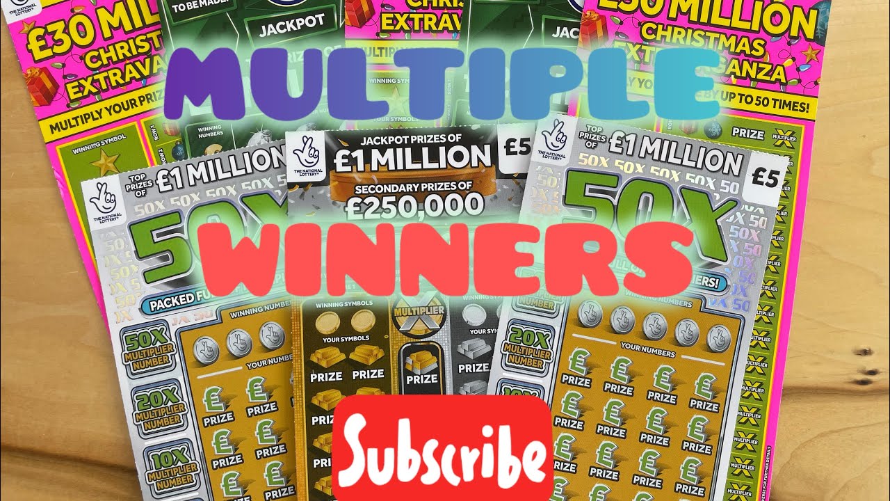 8 скретч-карт номиналом 5 фунтов стерлингов | Несколько победителей