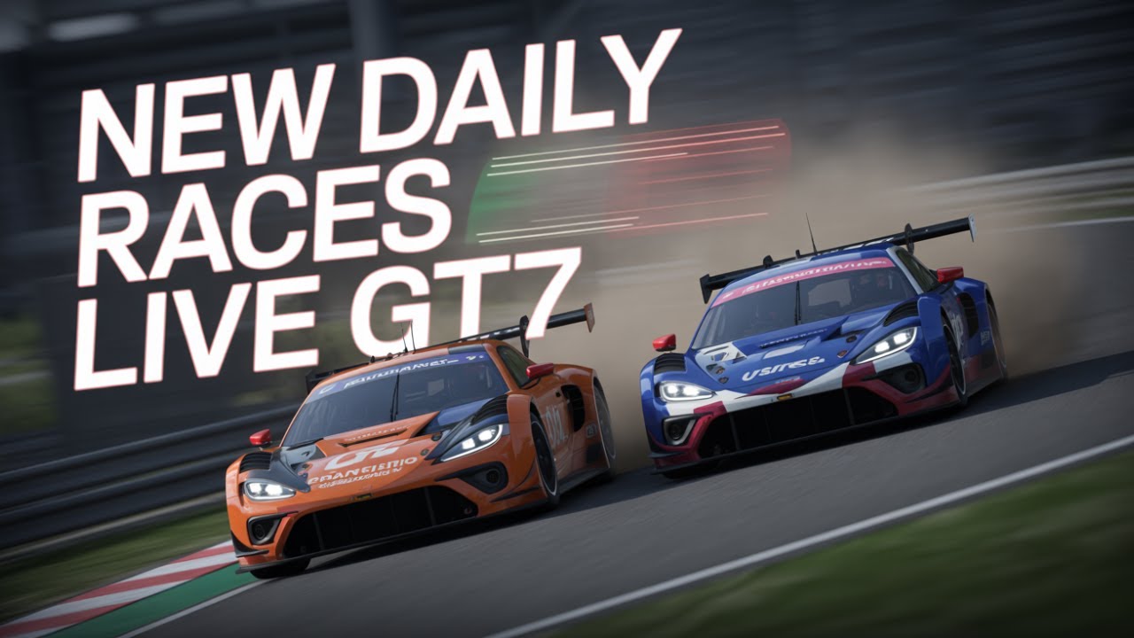 Discover the NEW Daily GT7 Races Now!#GT7LIVE #granturismo7LIVE