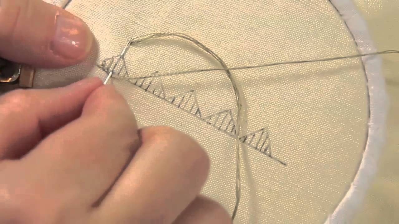 Broderie : Le point grebiche - Les petites leçons de Marie Suarez