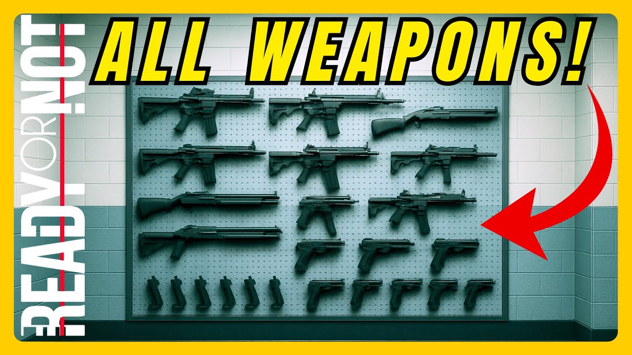Ready or Not – ALL Weapons Showcase! (Recoil, Reloads & Sounds) [2025]