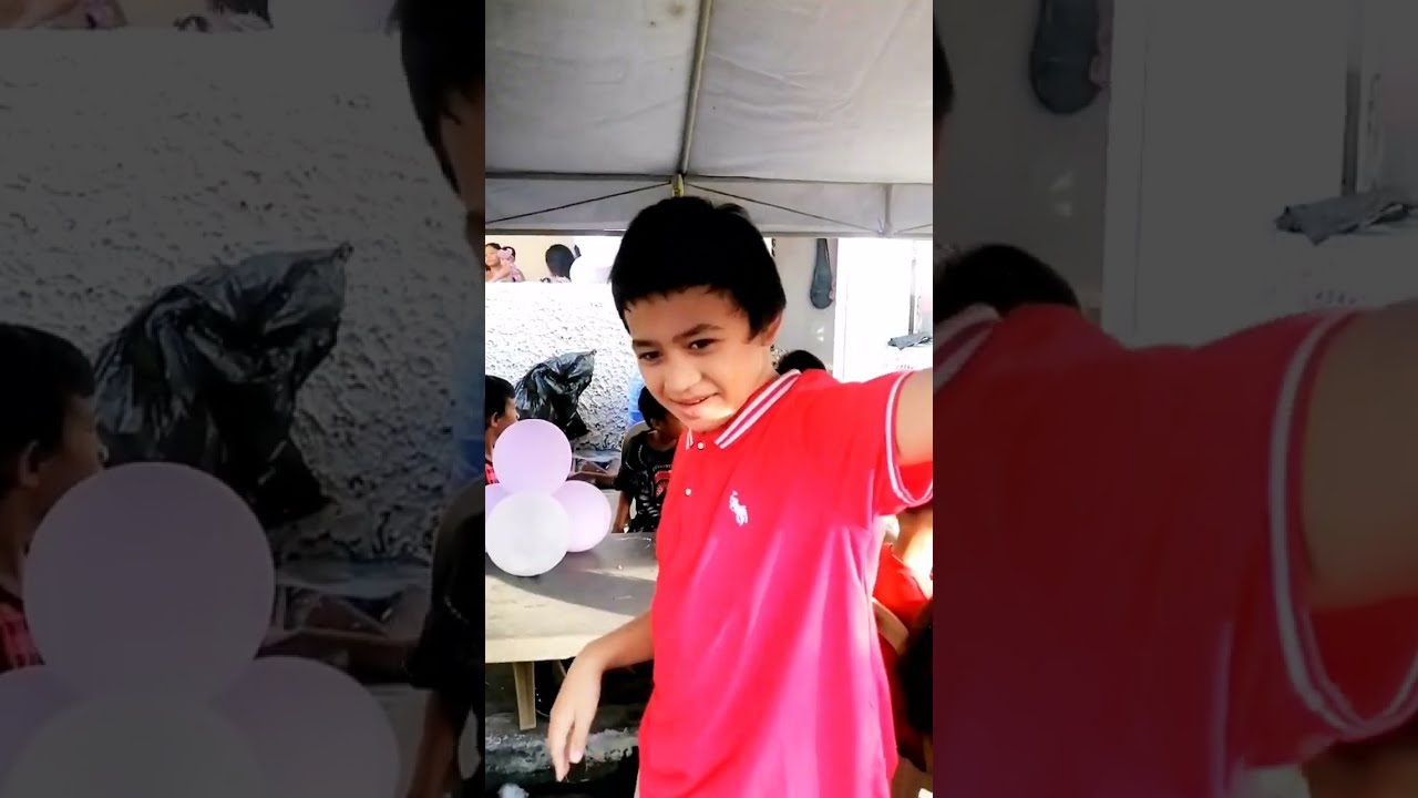 Jerome,Ramuel,Rylem at Coycoy ngayon lang makakita ng clown 😱