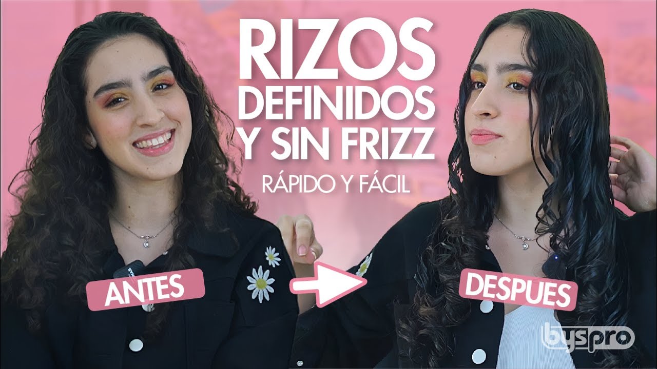 [PASO A PASO RUTINA COMPLETA] Cómo DEFINIR el CABELLO RIZADO / ONDULADO | RÁPIDO, FÁCIL Y SIN FRIZZ