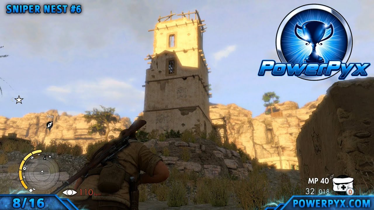 Sniper Elite 3 - Mission 3 All Collectible Locations (Diaries, Collectible Cards, Nests, Long Shots)