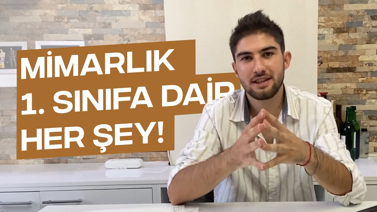 MİMARLIK 1. SINIFI BİTİRDİM  ! (TERCİHLER-ÖDEVLER-BİLGİSAYARIM...)