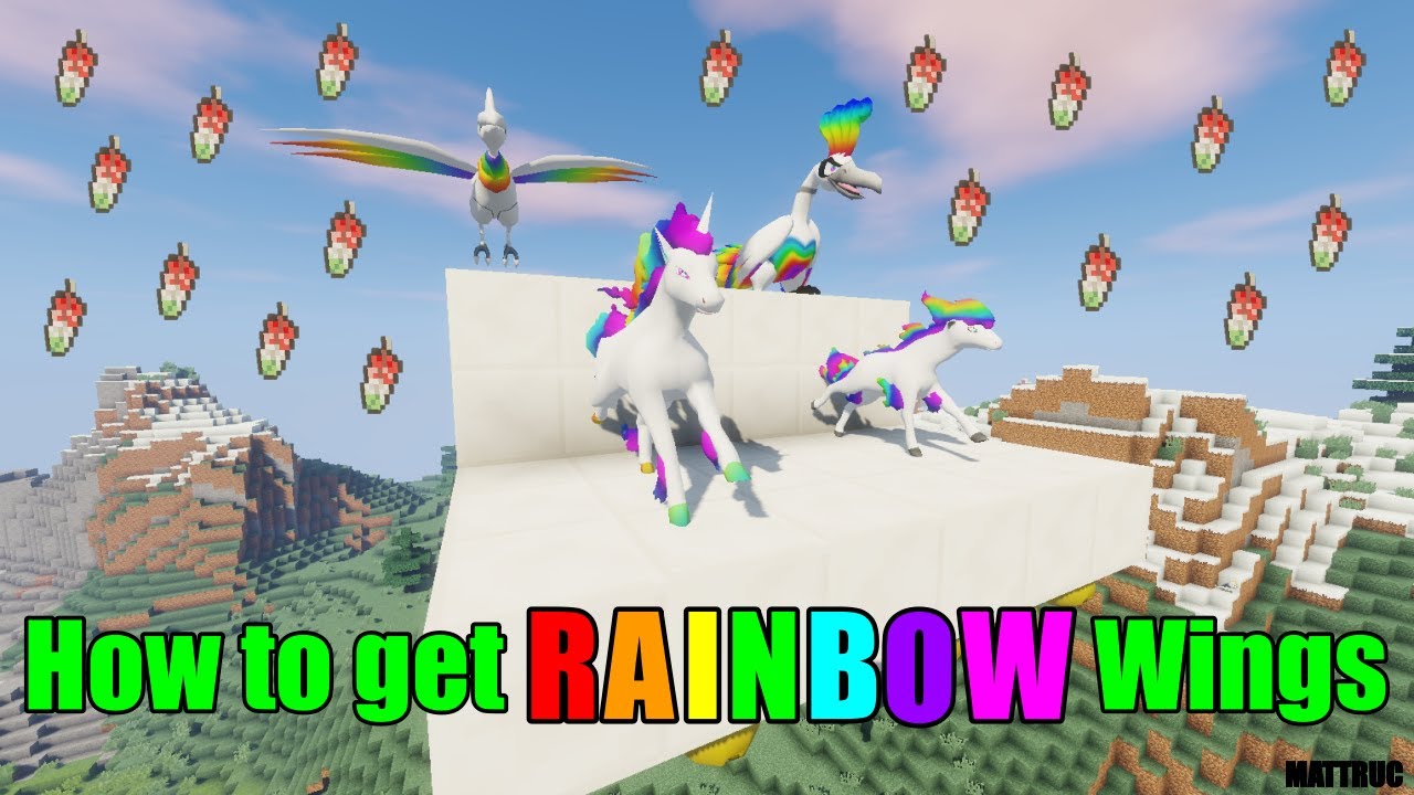 How to get RAINBOW WINGS fixed! Pixelmon 8.1.2! Rainbow Ho-oh