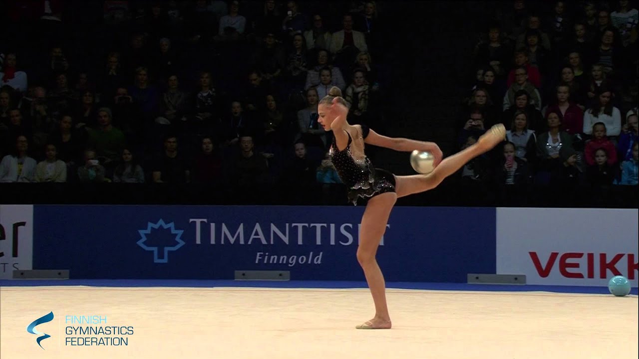 Soldatova Aleksandra Ball - Rhythmic Gymnastics World Cup 2016 Espoo