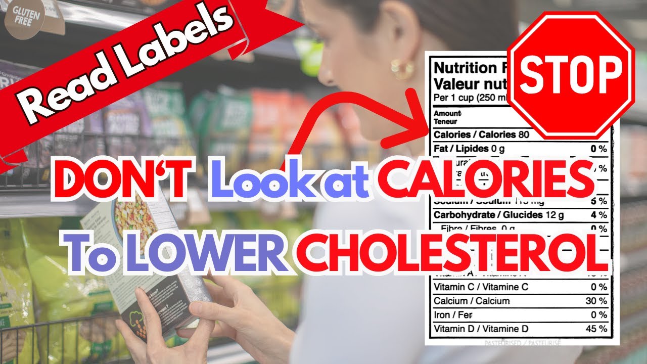 How To Read Food Labels For Cholesterol with The Heart Dietitian | 3 Steps To Do & To Avoid