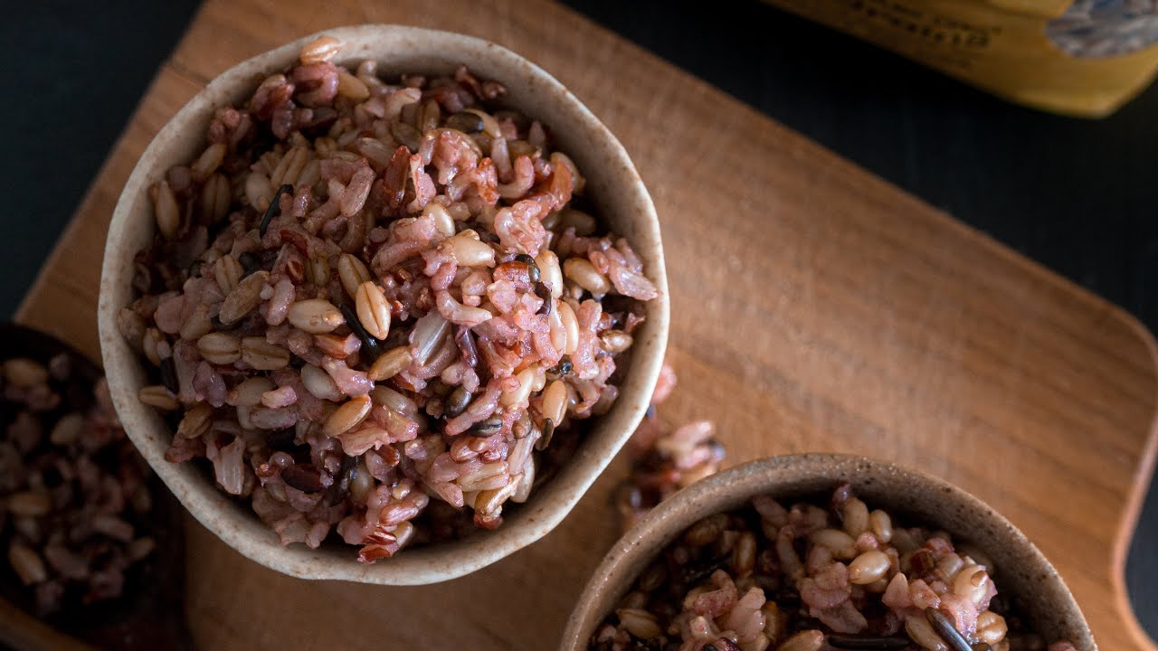 WILD RICE RECIPE | 12 Grain Rice | Korean Purple Multigrain Rice | Quiet Cooking