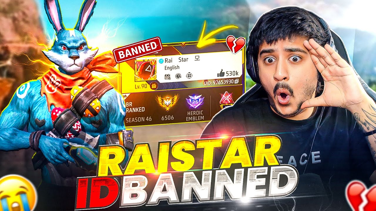 Raistar Account Banned 😯 Why Garena Free Fire 🙂💔@RaiStar