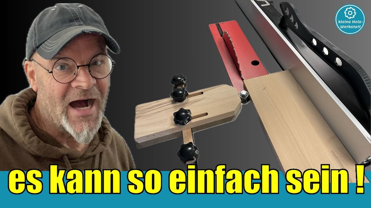 Wiederholgenau Leisten sägen - So einfach geht's⏐Profi-TIPP⏐kleine holzwerkstatt
