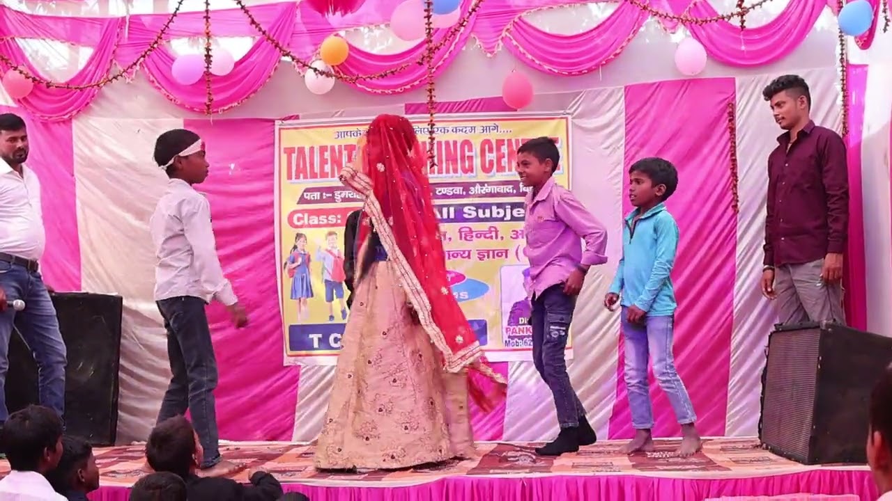 सरस्वती पूजा के शुभ अवसर पर टैलेंट कोचिंग सेंटर का प्रोग्राम देखें कॉमेडी मिक्स गाना