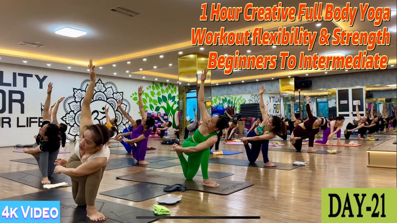 DAY-21 1 Hour Creative Full Body Yoga Workout Flexibility & Strength | Master Ranjeet Singh Bhatia |