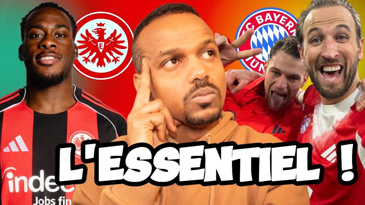 Bayern Munich 3-2 l'Eintracht Francfort : On en parle de la fin du match et de Kimmich ? 🤨
