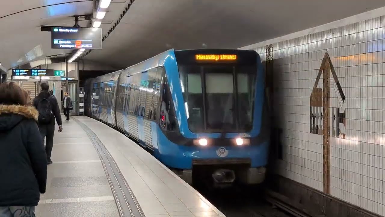 Stockholm Tunnelbana C20 (Gröna linjen), T-Centralen - 2025-09-30