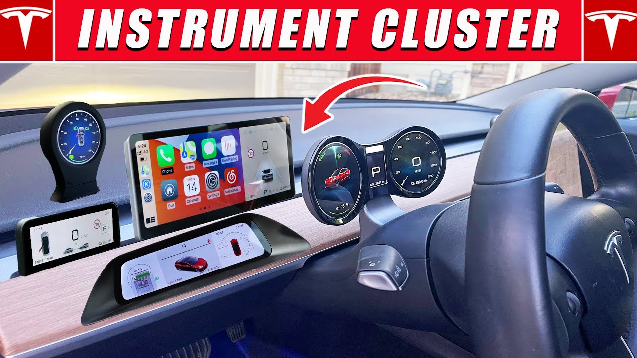 Tesla Model 3/Y: все варианты приборной панели в 2023 году — Tesla HUD #tesla #2023