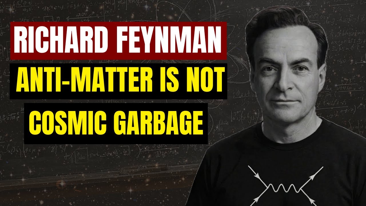 Paul Dirac Explains What Everyone Gets Wrong About ANTIMATTER