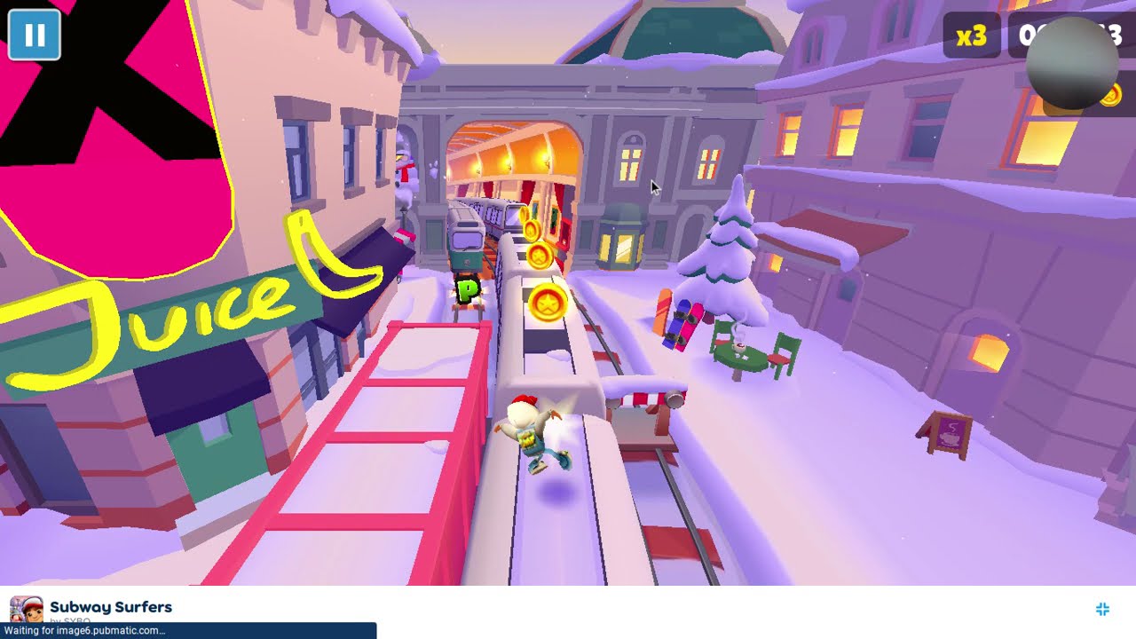 playing subway surfur in poki games