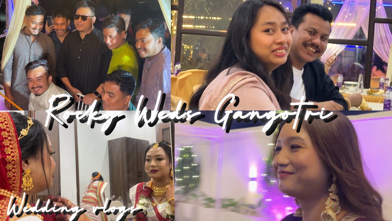 Rocky Murasing weds Gangotri Debbarma || Fun moments || Mukbang || Wedding Vlogs
