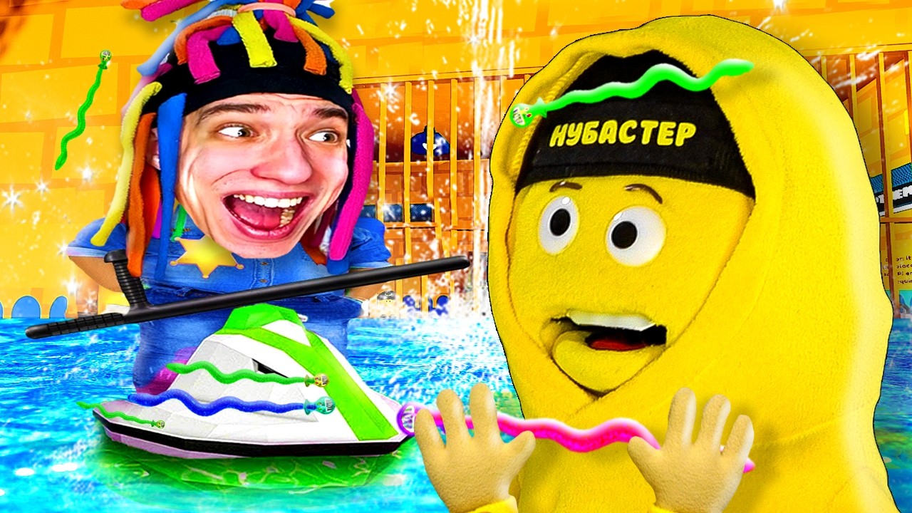 ПОБЕГ ОТ КИТАЙКИ БАРРИ В ТЮРЬМЕ в РОБЛОКС ! Roblox