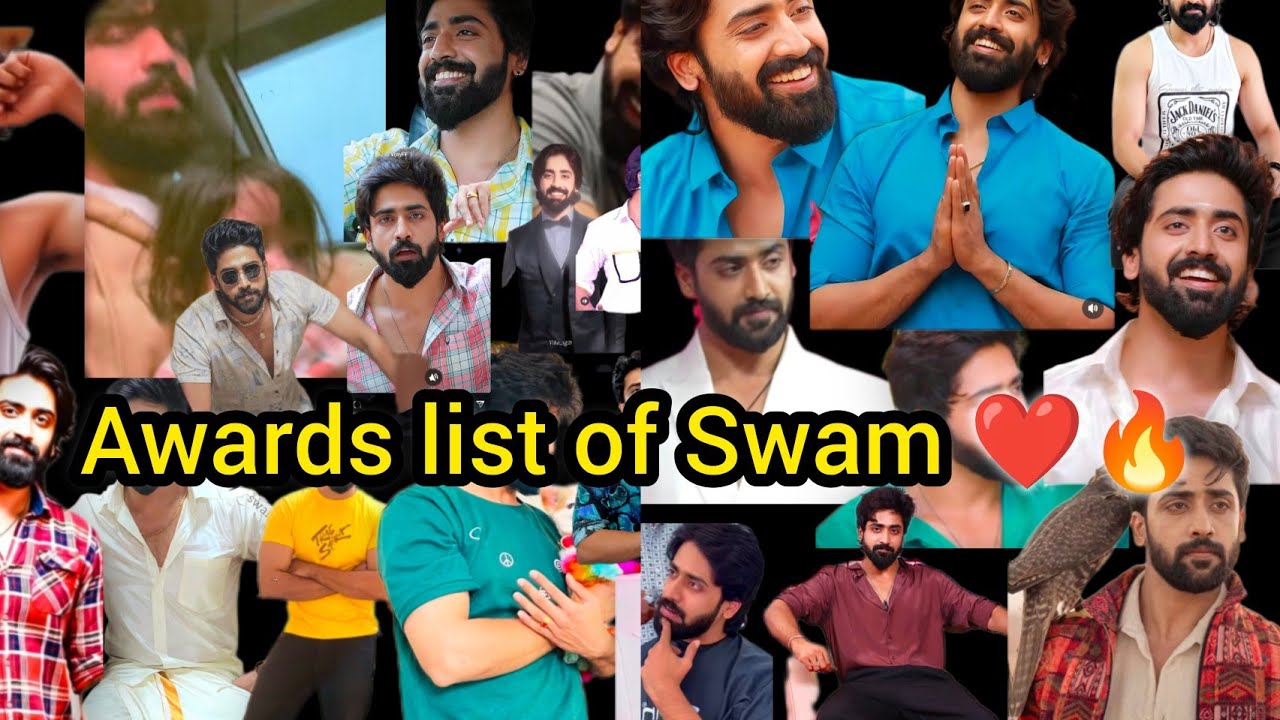14 Awards of Swami in 7 years♥️👏🔥🎉 congratulations bro🎉 #entertainment #vijay #mn #swami #awards 