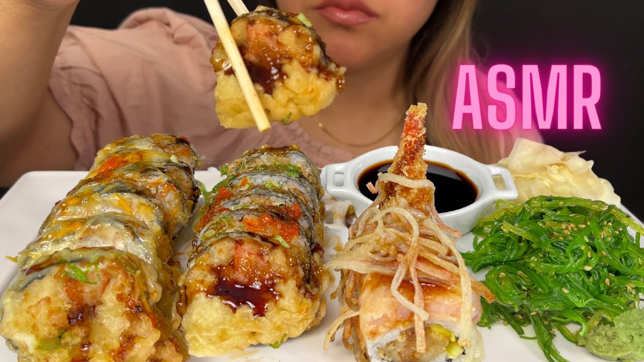 ASMR SUSHI EATING SHOW | MUKBANG