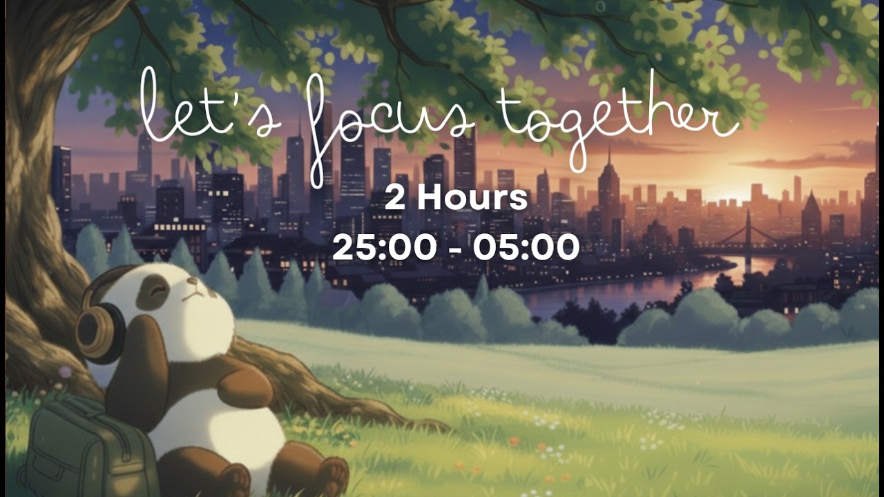 Comfort is the enemy of greatness🪻- 2H Pomodoro 25/5 Lo-fi Beats for Study, Focus