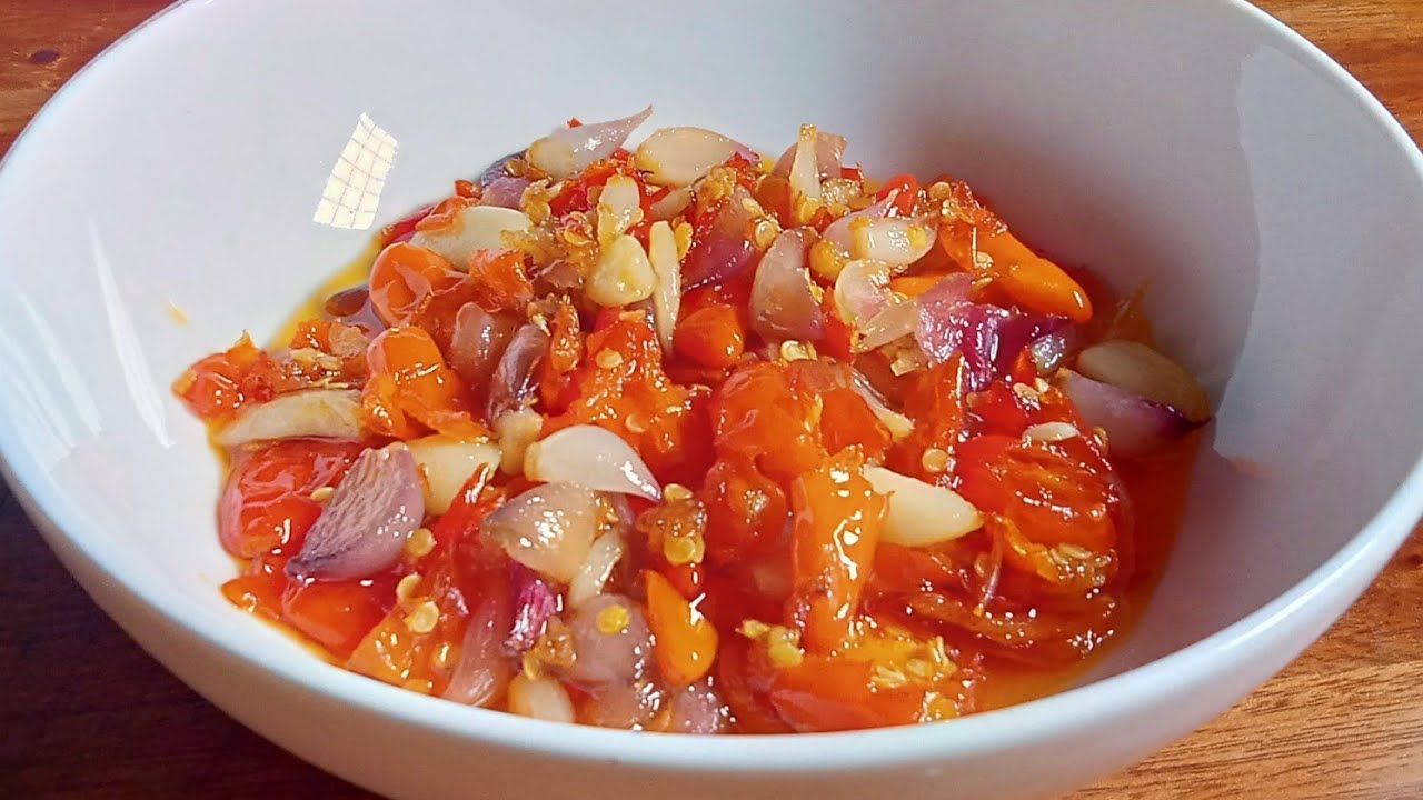 SAMBAL DOWER ALA RESTORAN ALAM SUNDA YANG TERKENAL ENAKNYA, TERNYATA GAMPANG MEMBUATNYA