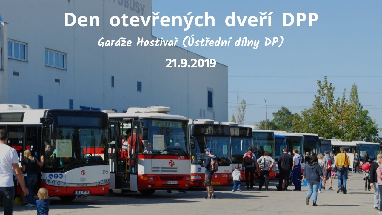 [Praha] Den otevřených dveří DPP 2019 | Garáže Hostivař