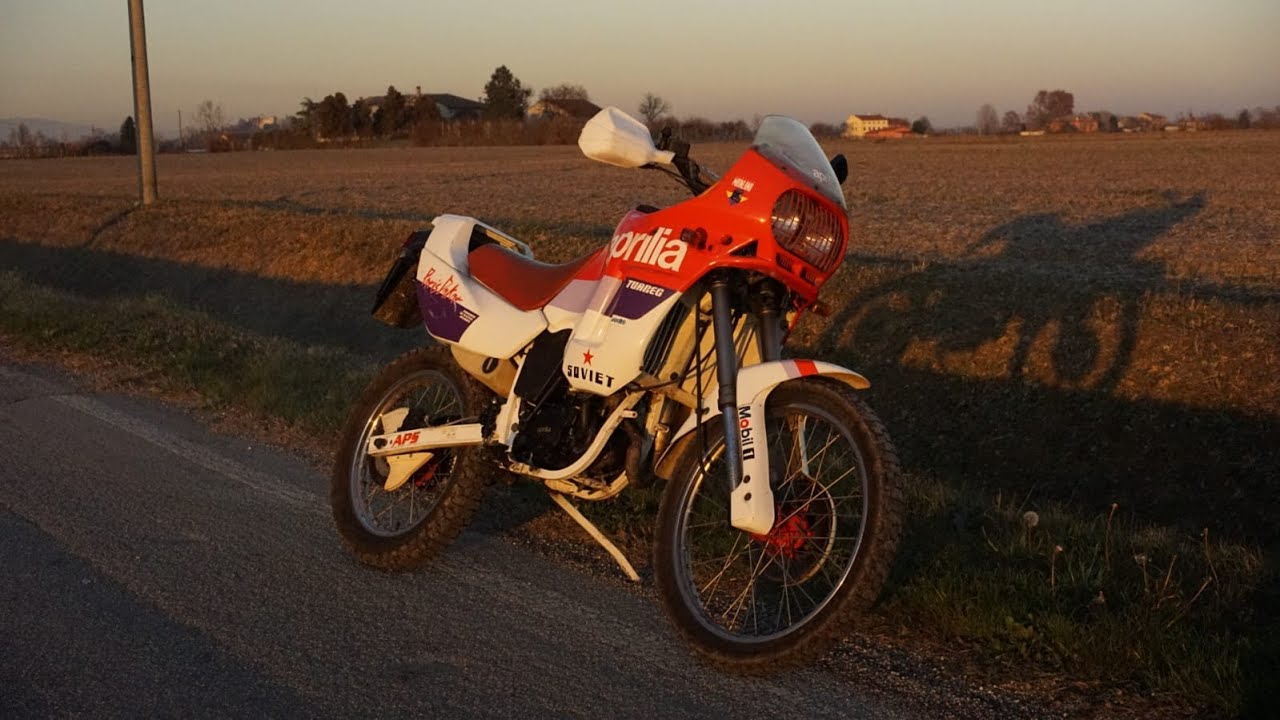 APRILIA TUAREG 50 WIND DRIVING AROUND | EARGASM