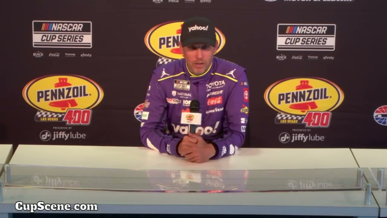 NASCAR at Las Vegas March 2026: Denny Hamlin post race