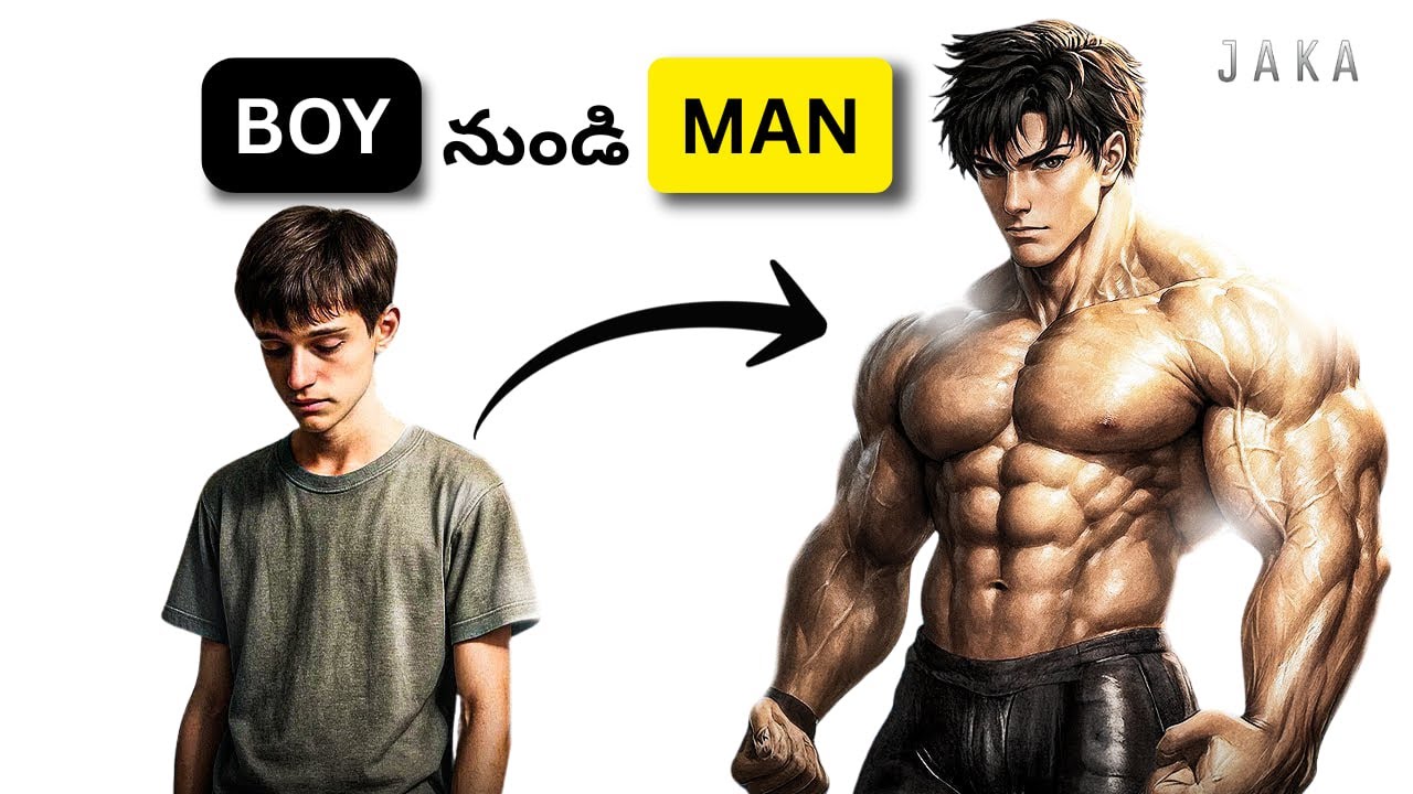 Do 7 Things to Transform from a Boy to a Man 🔥|Motivational Video in Telugu| JAKA